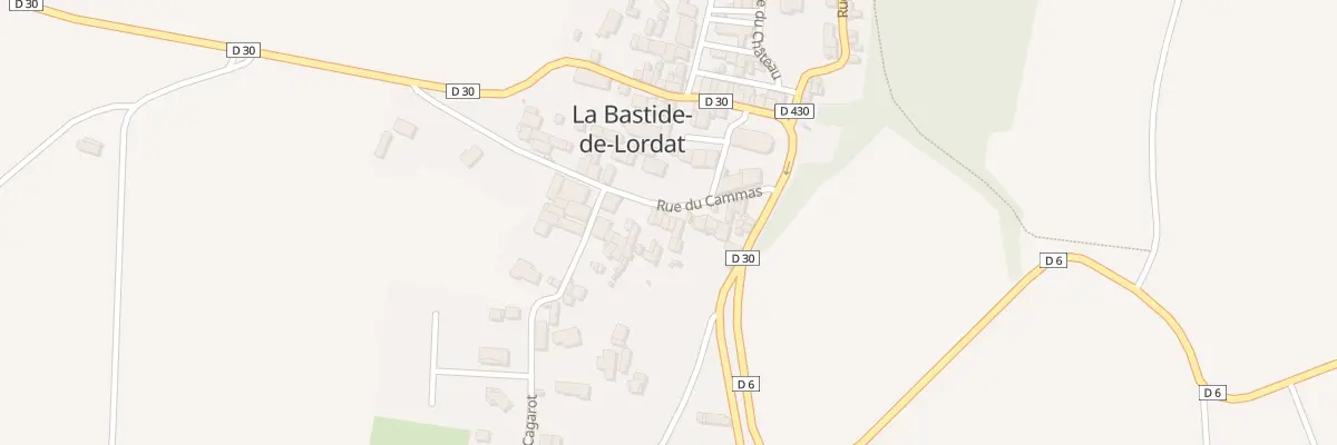 Plan du 74 Rue du Cammas à La Bastide-de-Lordat