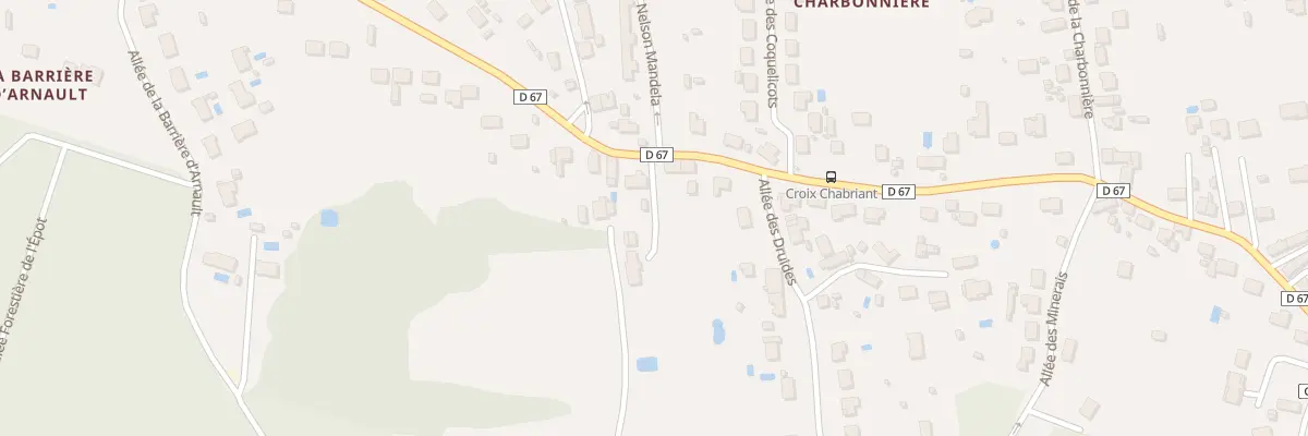 Plan du 57B Rue de la Croix Chabriant au Poinçonnet