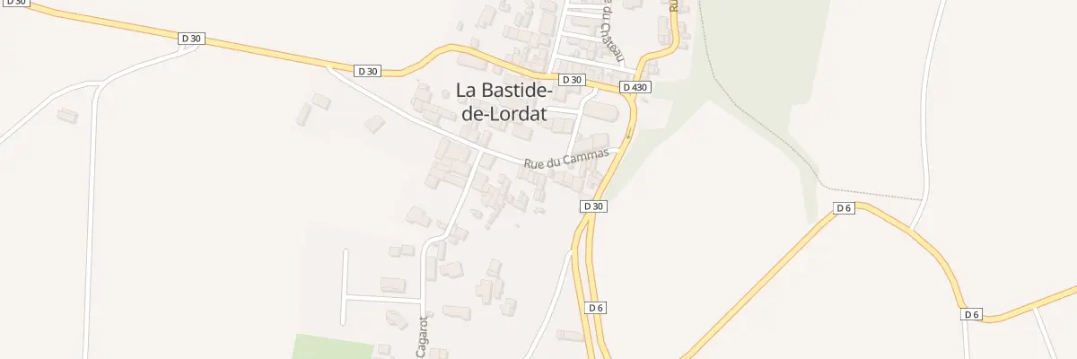 Plan du 75 Rue du Cammas à La Bastide-de-Lordat