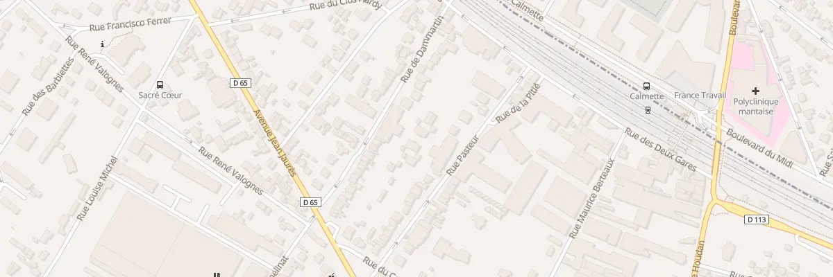 Plan du 27 Rue de Dammartin à Mantes-la-Ville