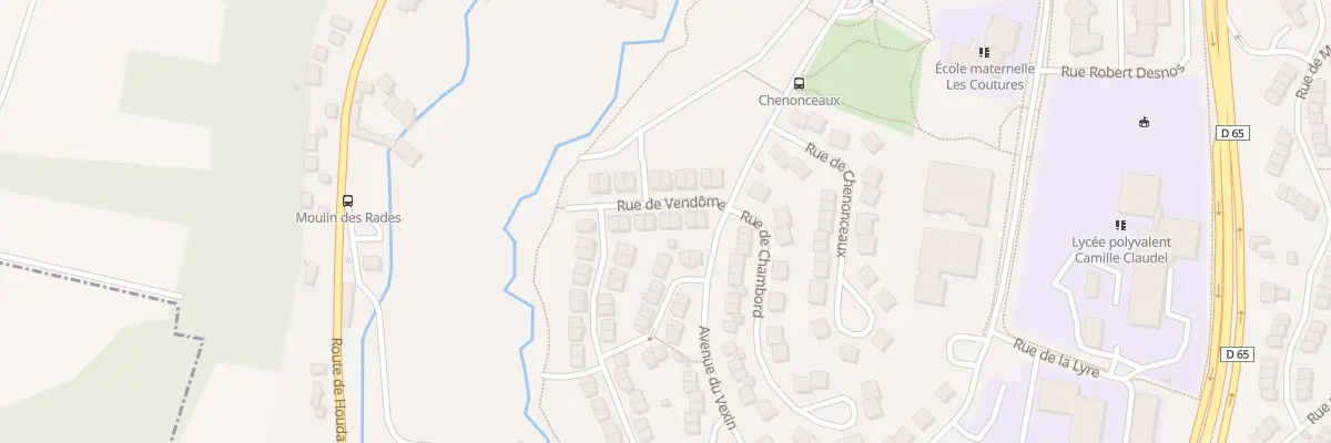 Plan du 8 Rue de Vendome à Mantes-la-Ville