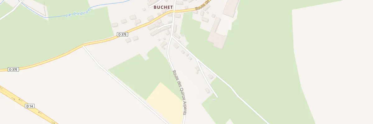 Plan du 6 Imp du Chene à Buhy