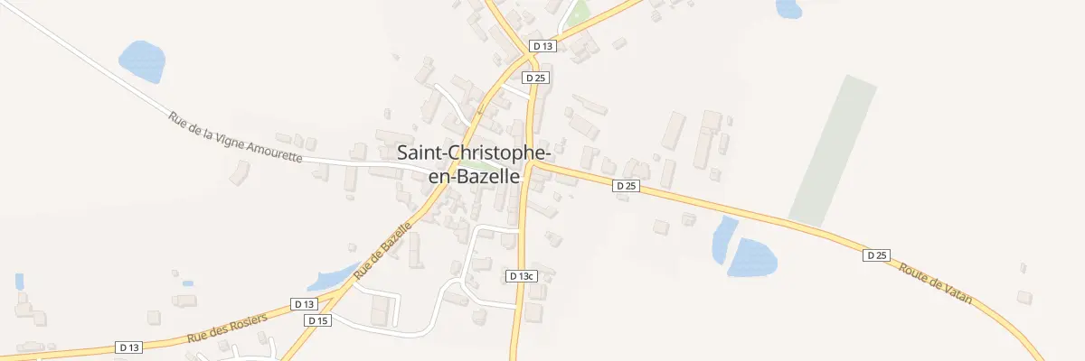 Plan du 3 Rue Guy Vanhor à Saint-Christophe-en-Bazelle