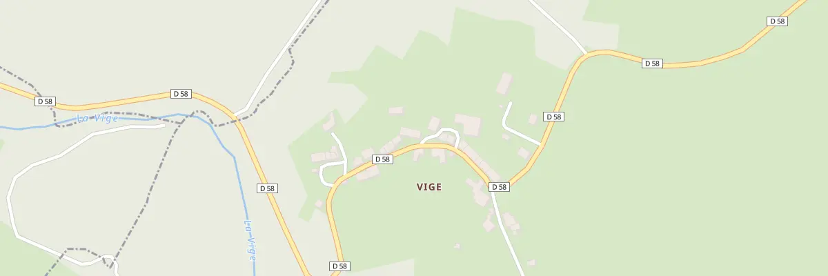 Plan du 11 Vige à Saint-Junien-la-Bregère