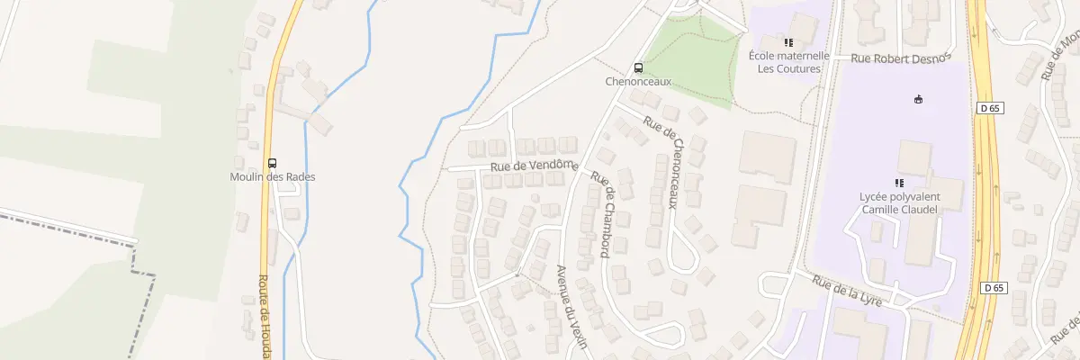 Plan du 6 Rue de Vendome à Mantes-la-Ville