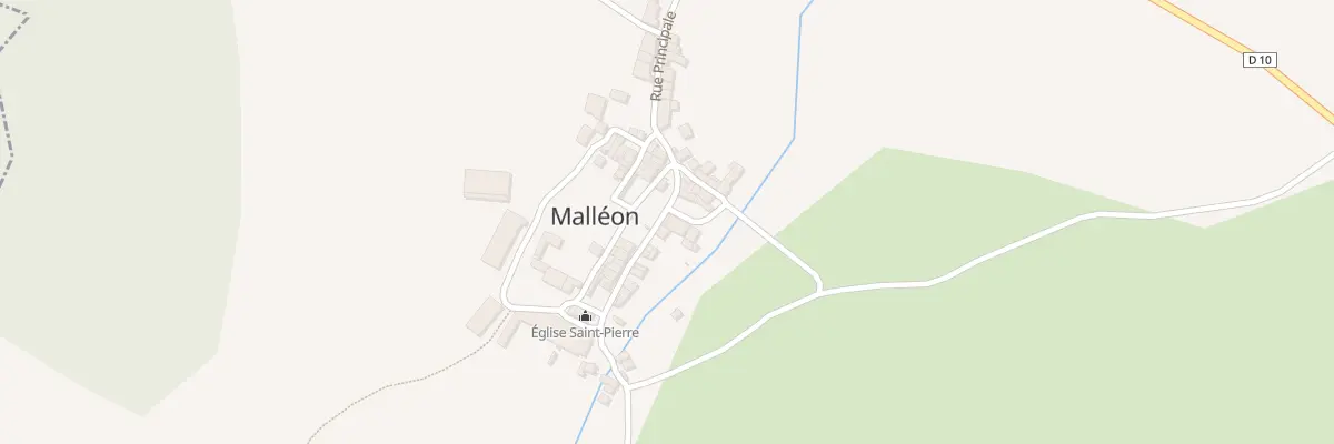 Plan du 25 Rue Principale à Malléon