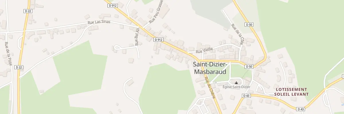 Plan du 17 Rue du Relais à Saint-Dizier-Masbaraud