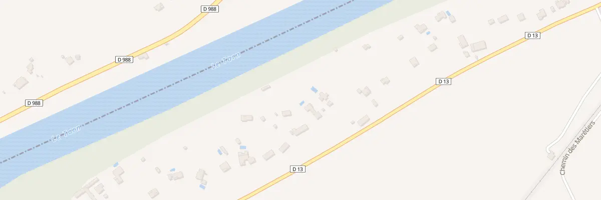 Plan du 1170 Rte de Saint-Sulpice à Coufouleux