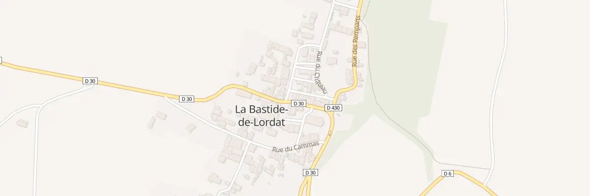 Plan du 44 Rue de Carrero de Darre à La Bastide-de-Lordat
