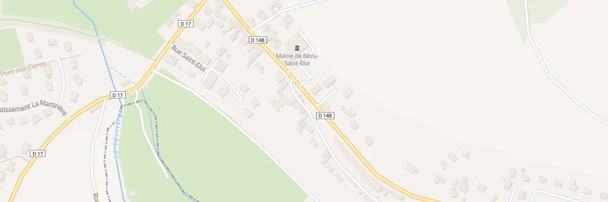 Plan du 89 Saint Eloi à Bézu-Saint-Éloi