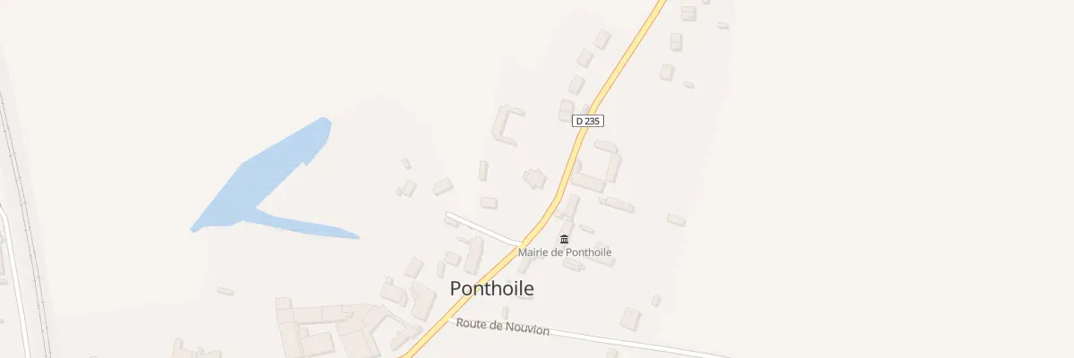 Plan du 15 Rte de Forest Montiers à Ponthoile