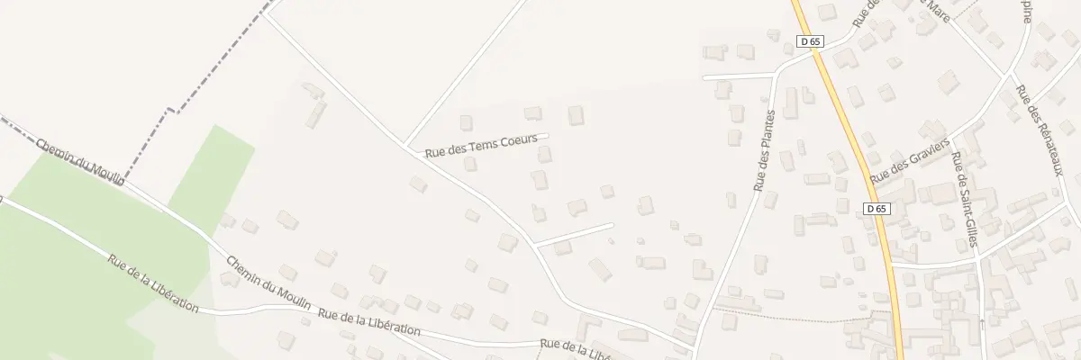 Plan du 18 Rue des Tems Coeurs à Breuil-Bois-Robert