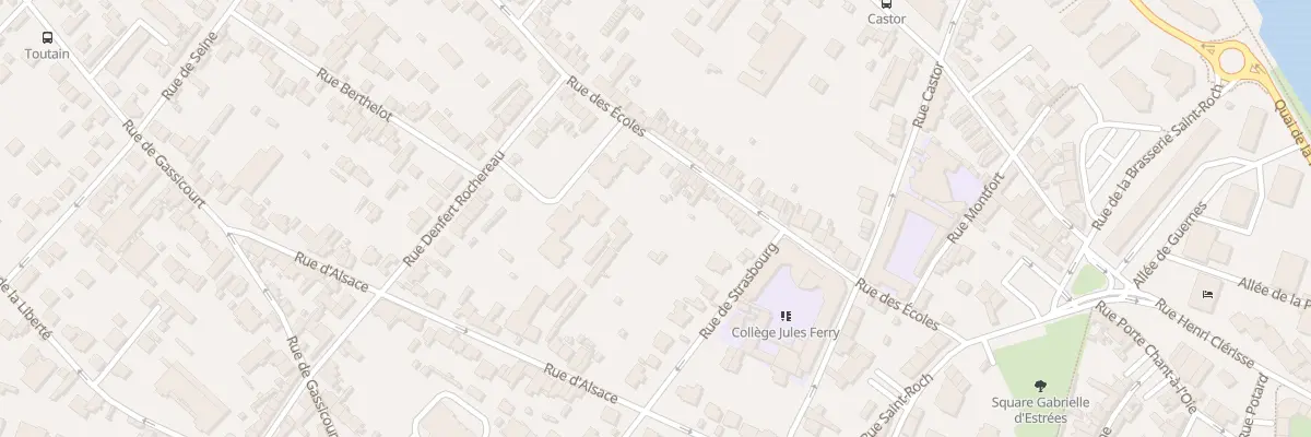 Plan du 27 Rue des Ecoles à Mantes-la-Jolie