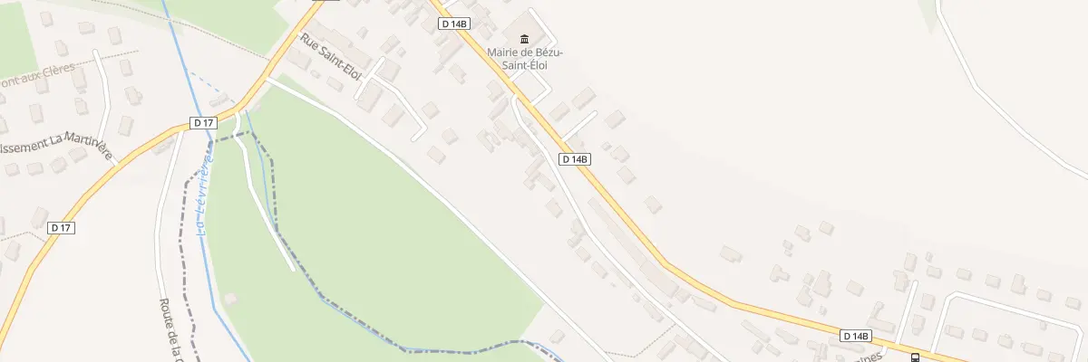 Plan du 100 Saint Eloi à Bézu-Saint-Éloi