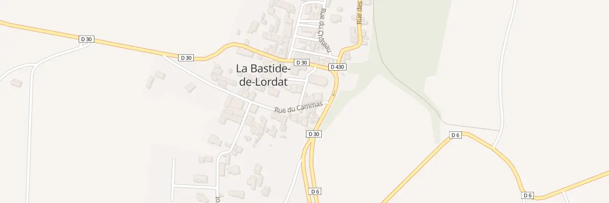 Plan du 60 Rue Saint Etienne à La Bastide-de-Lordat