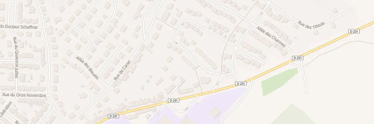 Plan du 7 Rue Hetres à Marquise