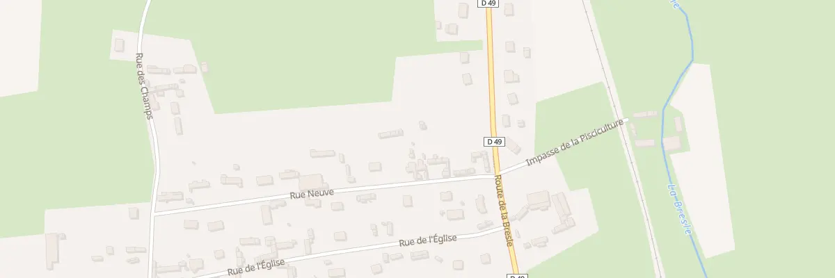 Plan du 5042 Le Bourg à Hodeng-au-Bosc