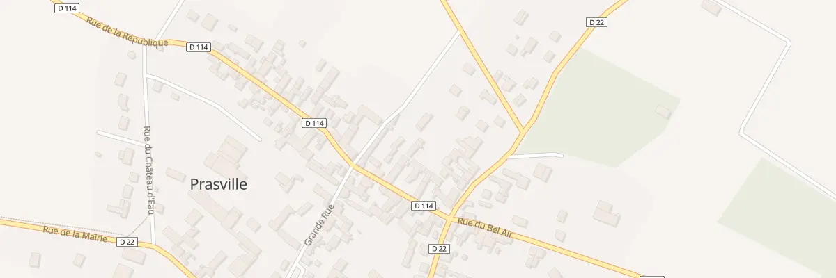 Plan du 6 Rue de la Republique à Prasville