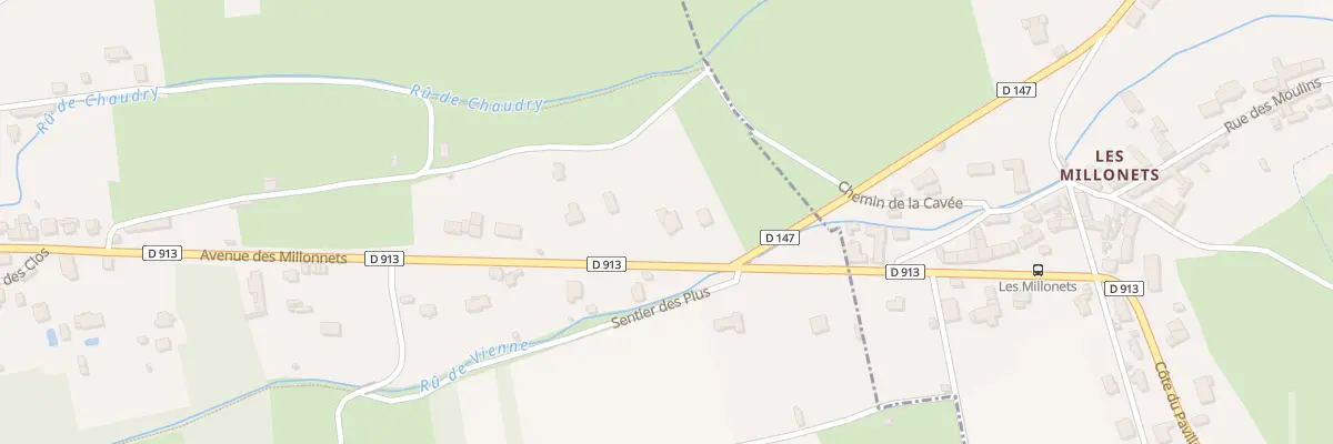Plan du 39 Av des Millonnets à Vétheuil