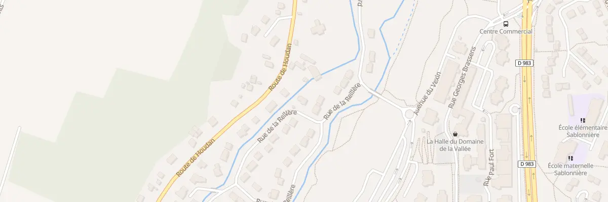 Plan du 9 Rue de la Reillere à Mantes-la-Ville