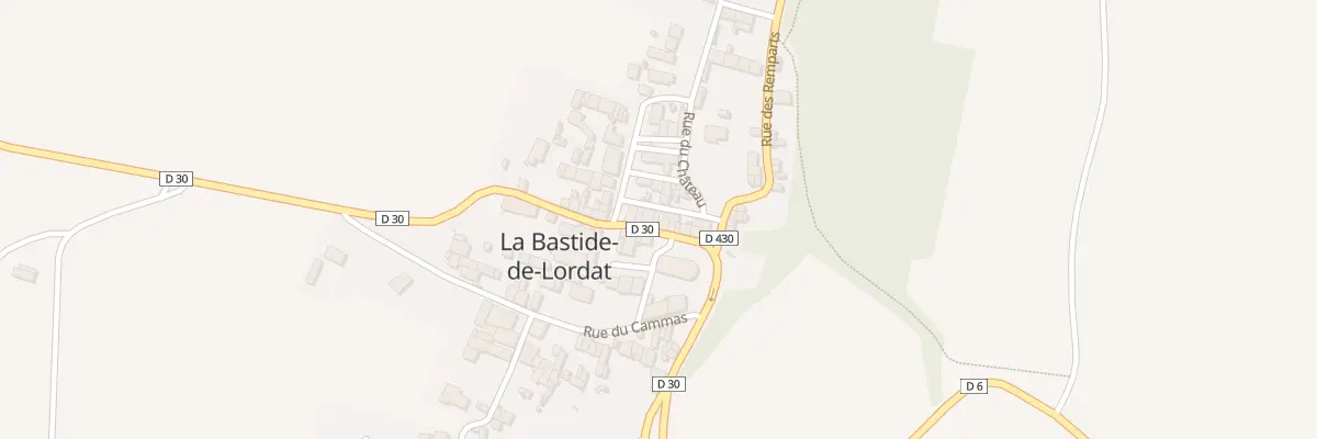 Plan du 46 Rue de Carrero de Darre à La Bastide-de-Lordat