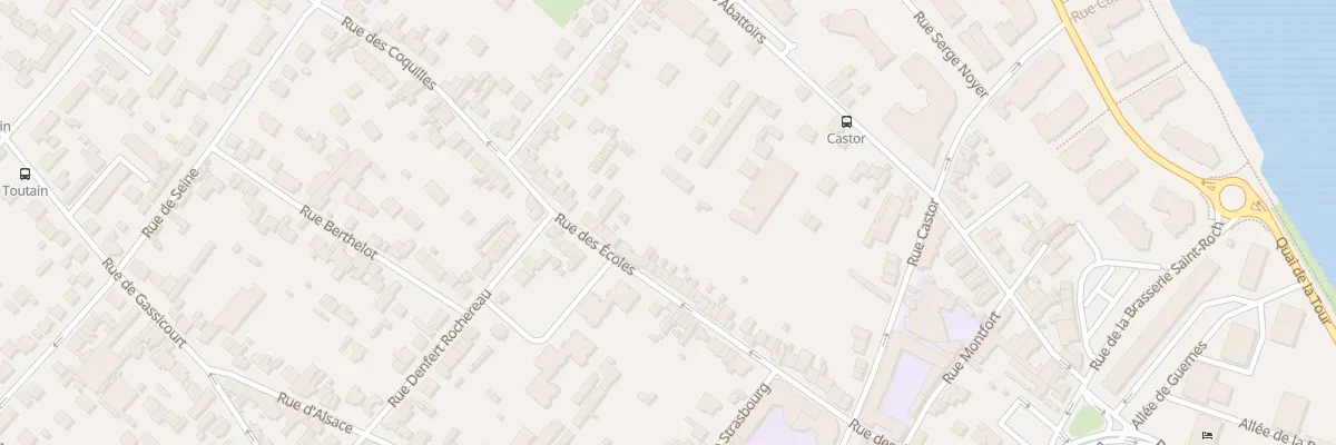 Plan du 58 Rue des Ecoles à Mantes-la-Jolie