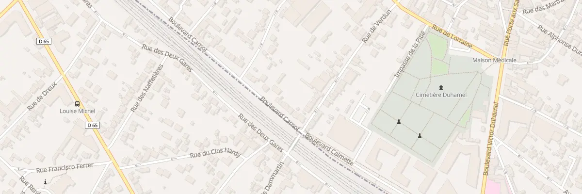 Plan du 14 Bd Carnot à Mantes-la-Jolie