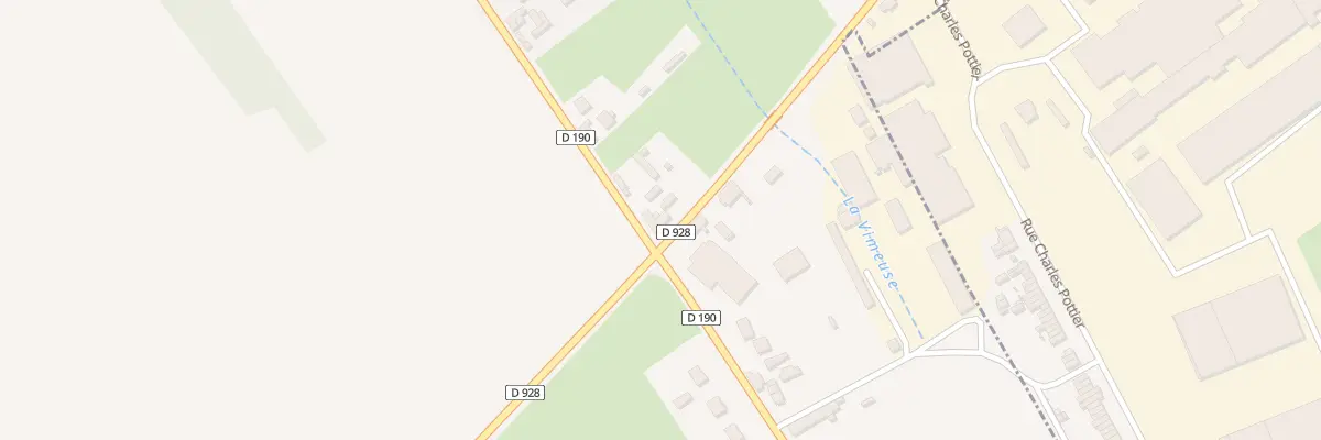 Plan du 1 Rte Nationale à Martainneville