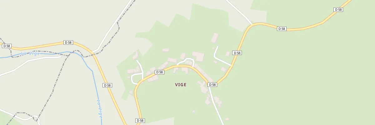 Plan du 8 Vige à Saint-Junien-la-Bregère