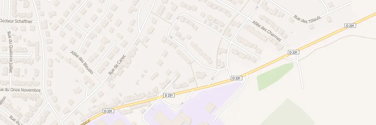 Plan du 3 Rue Hetres à Marquise
