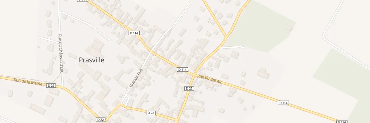 Plan du 2 Rue de la Republique à Prasville