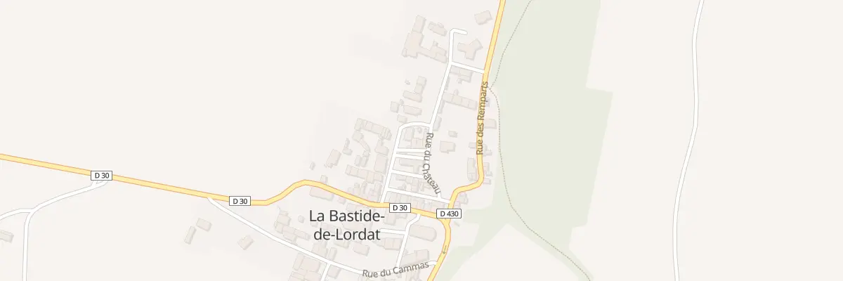 Plan du 21 Rue des Pegots à La Bastide-de-Lordat