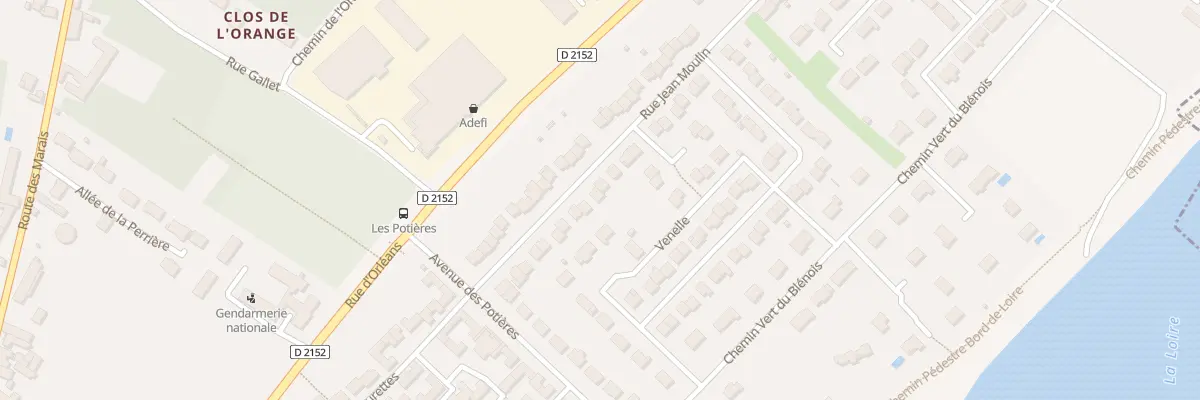 Plan du 21 Rue Jean Moulin à Meung-sur-Loire