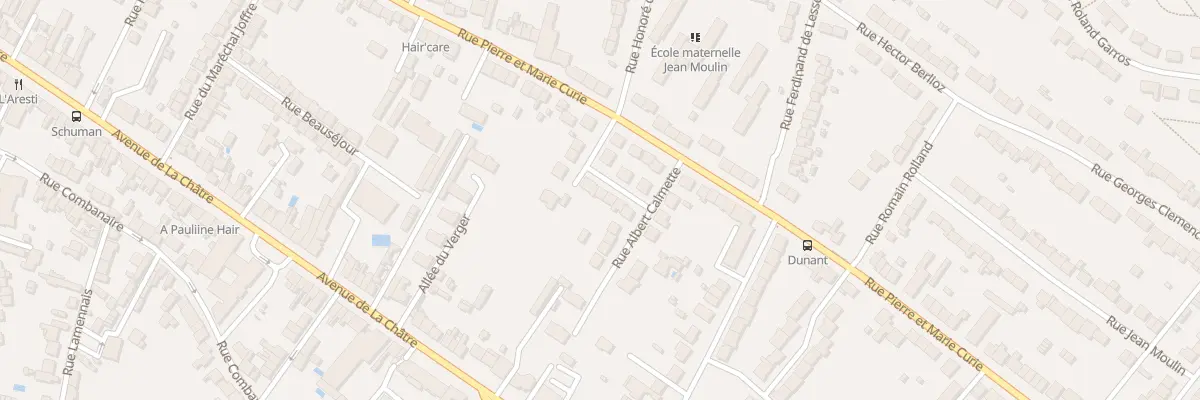 Plan du 12 Rue Camille Guérin à Châteauroux