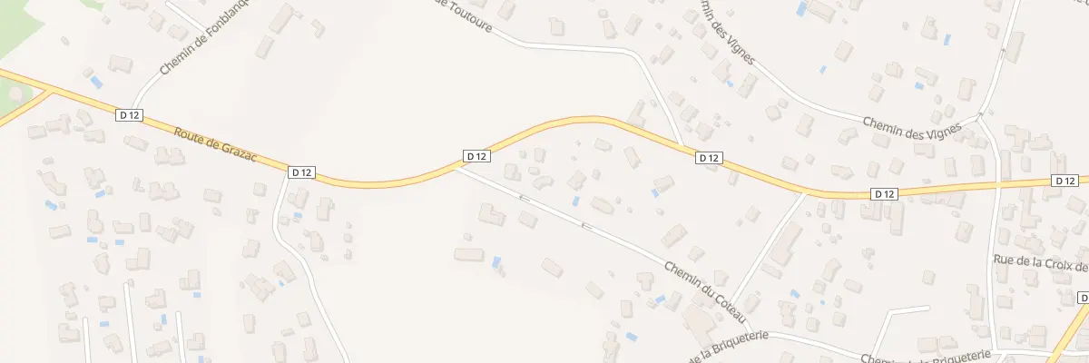 Plan du 22 Che du Coteau à Rabastens