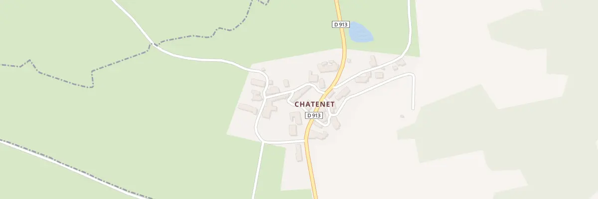Plan du 7 Chatenet à Bussière-Dunoise