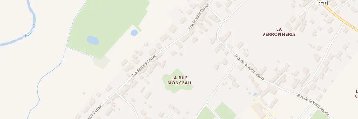 Plan du 295 Rue Francis Carret à Dry