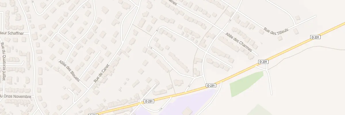 Plan du 16 Rue Hetres à Marquise