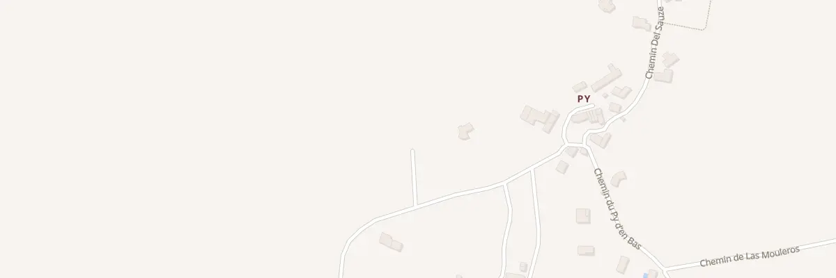 Plan du 7 Che du Py d’En Bas aux Pujols