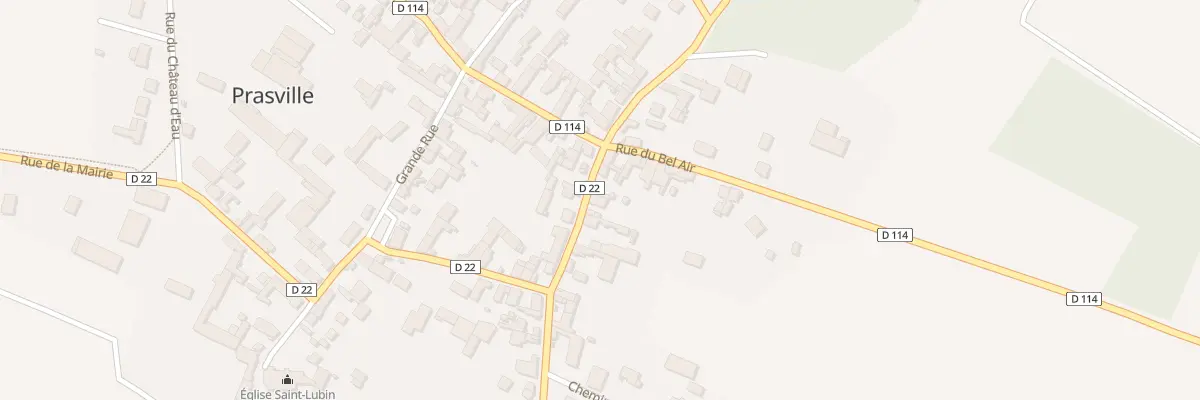 Plan du 7 Rue de la Résistance à Prasville