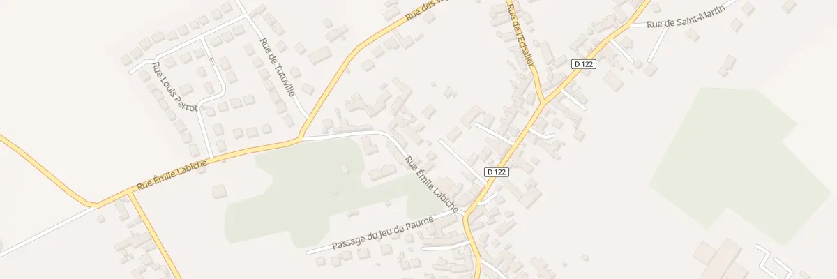 Plan du 6 Rue Emile Labiche à Béville-le-Comte
