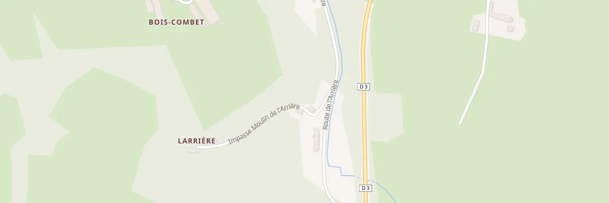 Plan du 48 Imp Moulin de l’Arrière à Chamberet