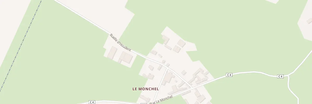 Plan du 8 Rle d’Houdent à Ercourt