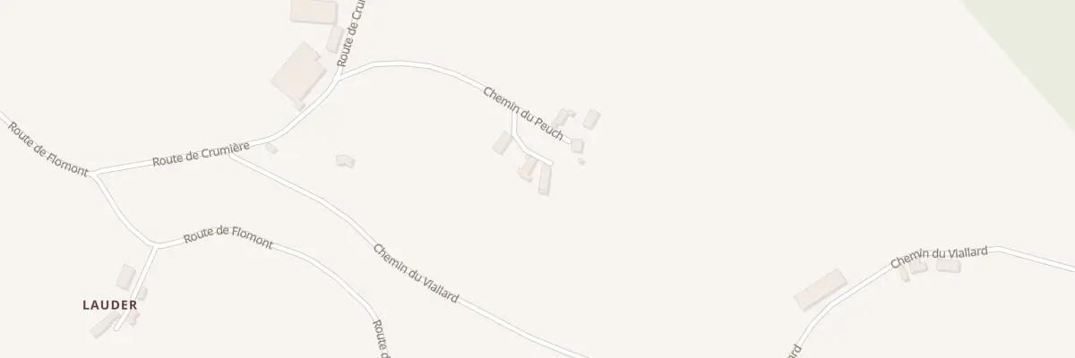 Plan du 5014 Le Peuch à Lagleygeolle