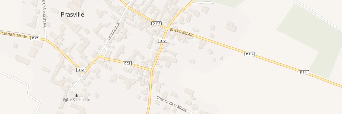 Plan du 9 Rue de la Résistance à Prasville