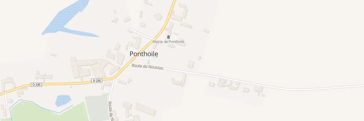 Plan du 13 Rte de Nouvion à Ponthoile