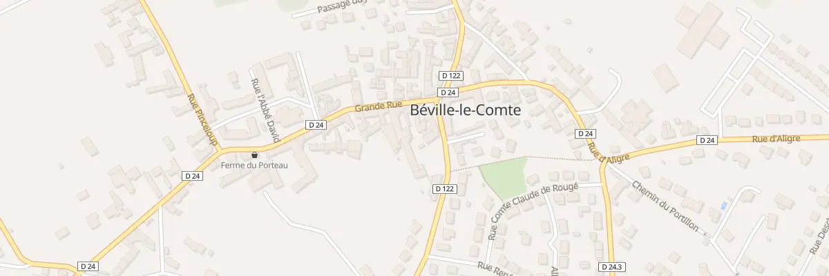 Plan du 6B Rue Jean Moulin à Béville-le-Comte