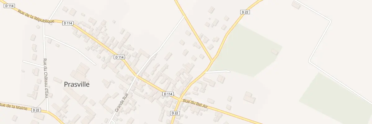 Plan du 8A Rue de la Résistance à Prasville