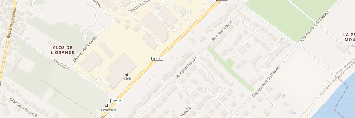 Plan du 12 Rue Jean Moulin à Meung-sur-Loire