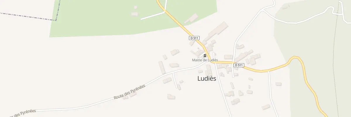 Plan du 18 Le Chateau à Ludiès